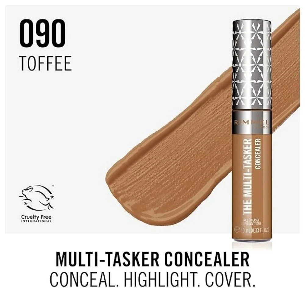 Rimmel Multi-Tasker Concealer 090 Toffee - 0.33 fl oz
